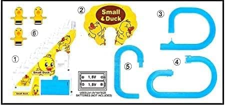 Storio Duck Slide Track Set Toys for Kids - Ducklings Stair Climbing Toys for Kids, Escalator Toy with Lights and Music with 3 Ducks