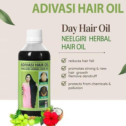 Adivasi Neelgiri Herbal Hair Oill 125ML (Pack of 2)